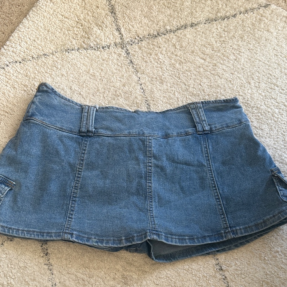 Denim Blue Women's Shorts